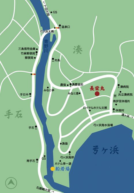 長栄丸　地図